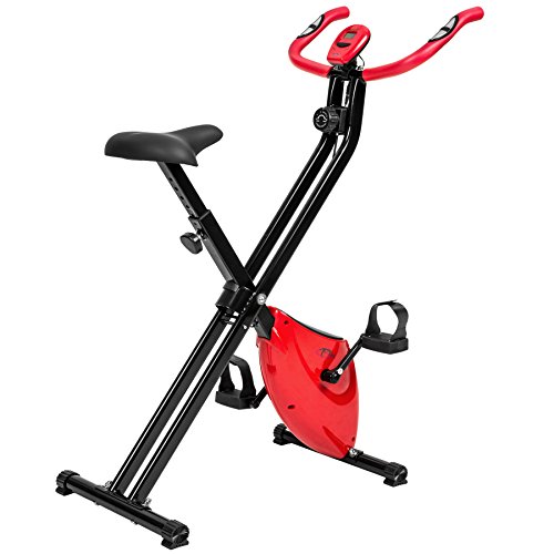 TecTake VELO D APPARTEMENT PLIABLE ELLIPTIQUE ERGOMETRE FITNESS CARDIO GYM + ORDINATEUR LCD