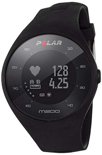 Polar - M200 - Montre Running GPS avec suivi de la Fréquence Cardiaque - Noir - Taille M-L