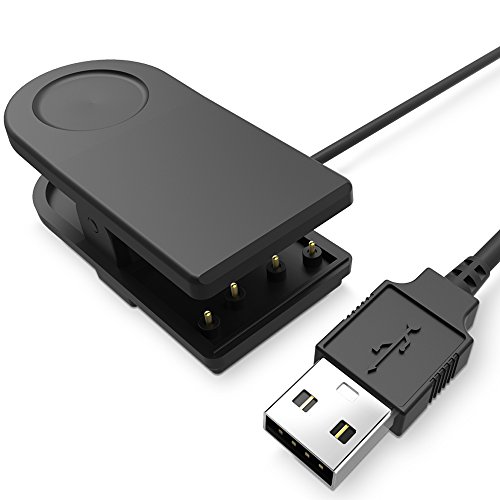TUSITA Chargeur pour Garmin Forerunner 110 210 Approach S1 - Socle de câble de chargement USB 100cm - Accessoires pour Montre GPS