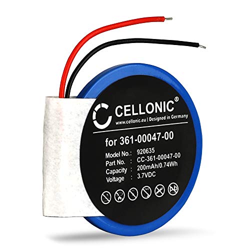 Cellonic Batterie Premium Compatible avec Garmin Approach S1 Approach S3 Approach S4 Garmin Forerunner 110 Forerunner 210 Forerunner S1, Accu Rechange 361-00047-00 361-00064-00 200mAh Remplacement