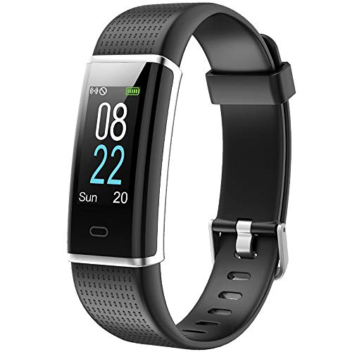 Willful Montre Connectée Femmes Homme Bracelet Connecté Smartwatch Podometre Cardio Etanche IP68 Enfant Sport Smart Watch Cardiofrequencemetre Marche pour Android iOS iPhone Samsung Xiaomi Huawei