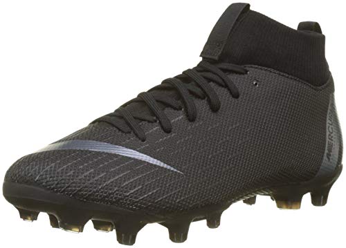 Nike Jr Superfly 6 Academy GS FG/MG, Chaussures de Futsal Mixte Enfant, Noir Black 001, 32 EU