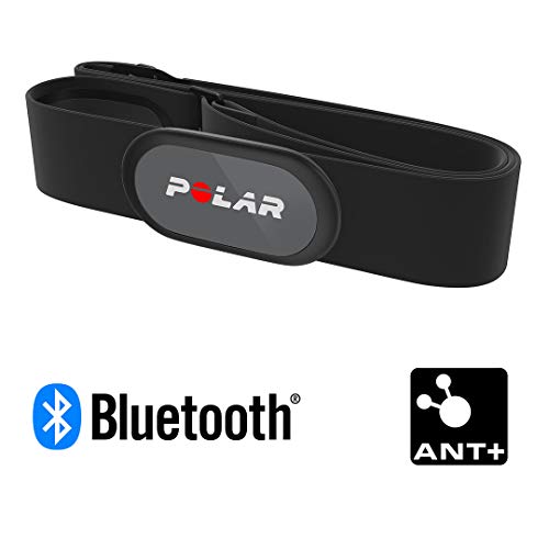 Capteur de fréquence cardiaque Polar H9 - Bluetooth/ANT+ - Moniteur FC étanche avec ceinture pectorale souple pour salle de sport, cyclisme, course à pied et sports en extérieur, XS/S