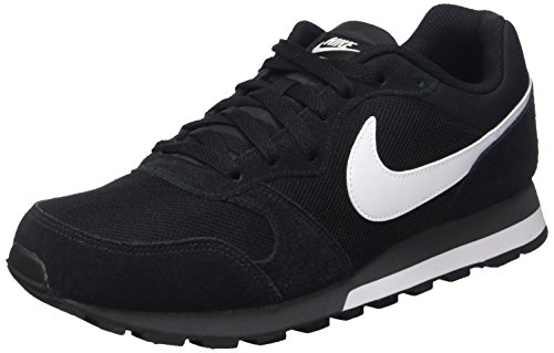 Nike MD Runner 2, Baskets mode homme - Noir (Black/White-Anthracite 010), 44 EU