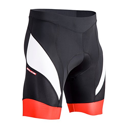 Souke Sports Short de Cyclisme Homme Séchage Rapide de 4D Rembourré Confortable Short Cycliste Homme