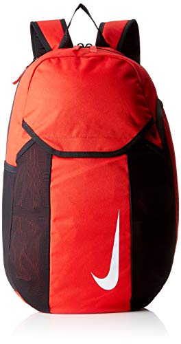 Nike NK Acdmy Team Bkpk Sac à Dos de Sport Mixte Adulte, Rouge (University Red/Black), 15x24x45 Centimeters (W x H x L)