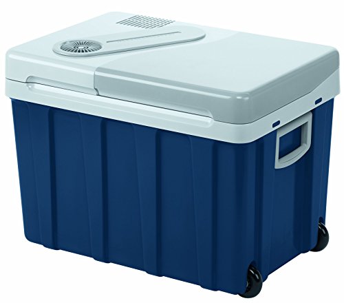 MOBICOOL W40ACDC Glacière électrique portable équipée de roulettes , 39L, 12-24V/230V, 18°C en dessous de la température ambiante, p380xh420xl560mm, Norme FR, [Classe énergétique A++]