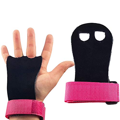 CZ Store-Marque Française-Paire de manique Gym Enfant/Adulte-Garantie A Vie- Gants Gym en Cuir en Cuir|4 Tailles 2 Couleurs|Protection Paumes pour Exercice Traction/Crossfit/Barre/Gymnastique