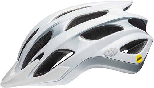 Bell Mixte - Adulte Drifter MIPS Casque de vélo Blanc/Argent/Noir L