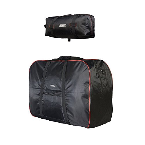 Docooler Sac de Transport Velo 14 '-20' Pliant Porte-vélo Housse de Roue Velo VTT Route Sac + Pouch Transport Voyage