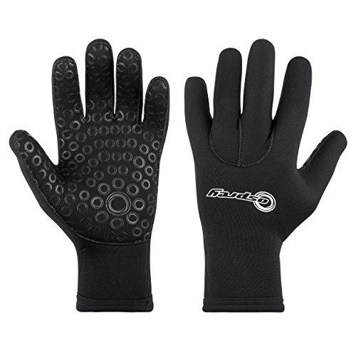 Osprey Adult 3mm Wetsuit Gloves - Stretch Neoprene Surf, Diving Gloves