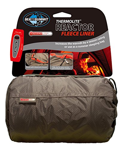 Sea to Summit – Reactor Fleece Liner Thermolite Hood, Couleur Grey