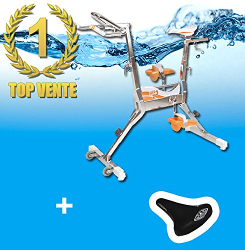 WR3+Selle Le Top! velo piscine waterflex