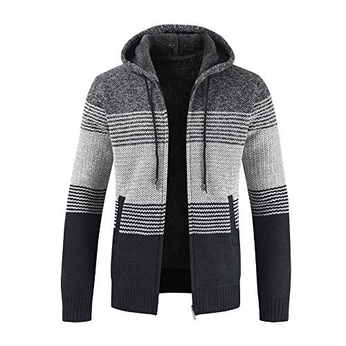 Hauts Veste Homme Sweaters Trench Coat,Manteaux Cardigan Mode Sweatshirt Chaud Pull Sweat,Hiver Outwear Pullover Chic Top Blouse
