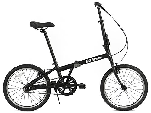 FabricBike Folding Vélo pour Hommes, Noir Mat, Unique