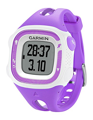 Garmin - 010-01241-72 - Forerunner 15 - Montre de Running avec GPS Intégré - Violet/Blanc