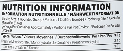 Optimum Nutrition Creatine non aromatisée 317 g
