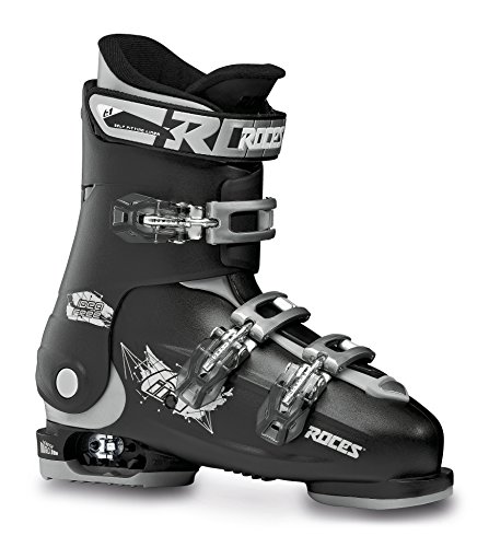 Roces Chaussures de Ski pour Enfant Idea UP Noir/argenté 36-40