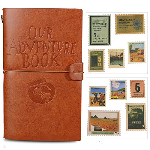Notre livre d'aventure Journal Bloc-notes en cuir Bloc-notes Journal de voyage Agenda quotidien Cadeau de Noël