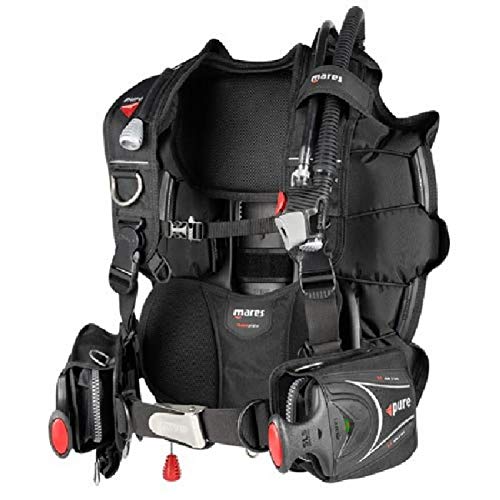 Mares Hybrid Pure SLS Gilet Stabilisateur Adulte Unisexe, Noir, XL