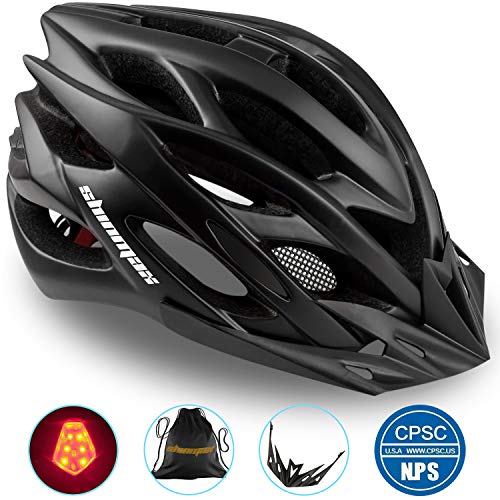 KINGLEAD Spécialisés Eclairage de Sécurité Casque de Vélo, Réglable Vélo Sport Casque Vélo pour la Route et VTT Hommes Adultes Enfants et les Femmes, les Hommes - Racing, la Protection de la Sécurité