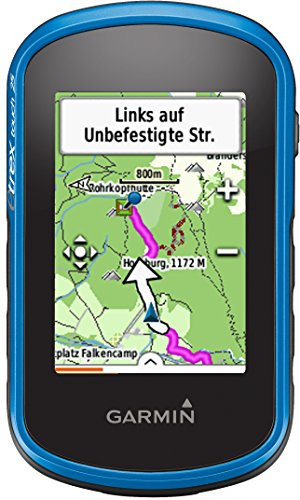Garmin - eTrex Touch 25 - GPS de Randonnée avec écran tactile - Cartes TopoActive Europe de l’Ouest Préchargées - Bleu