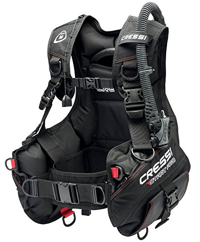 Cressi Sub S.p.A. Start Pro New B.C.'D Gilet de Stabilisation Mixte Adulte, Noir, M