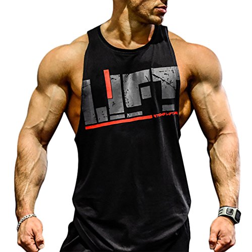 Mens GYMNASE Muscle Workout T-shirt Bodybuilding Tank Top Sport Blouse Fitness Jogging