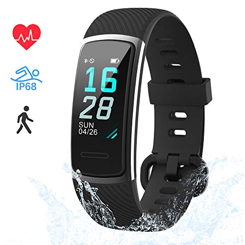 LIFEBEE Montre Connectée Bracelet Connecté Cardiofréquencemètre Fitness Tracker d'Activité IP68 Etanche Sport Running Podomètre Calorie Smartwatch Homme Femme pour Android iOS iPhone