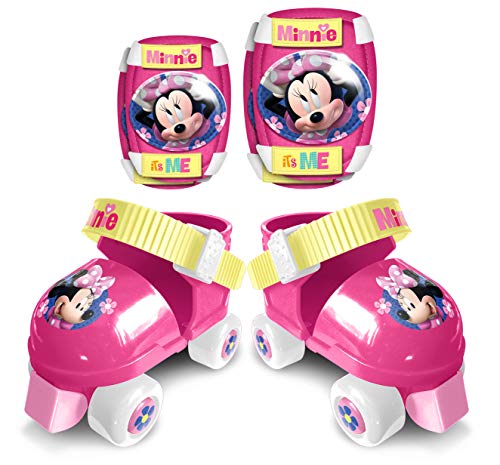 Set Patins à Roulettes + C/Genouilleres - Minnie