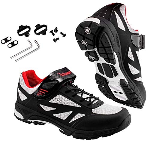 TriSeven Chaussures VTT (43, Noir)