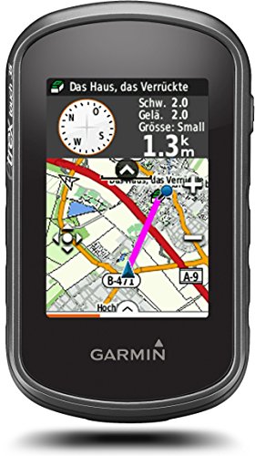 Garmin - eTrex Touch 35 - GPS de randonnée - Compas électronique 3 Axes et écran tactile - Cartes TopoActive Europe de l’Ouest Préchargées - Noir