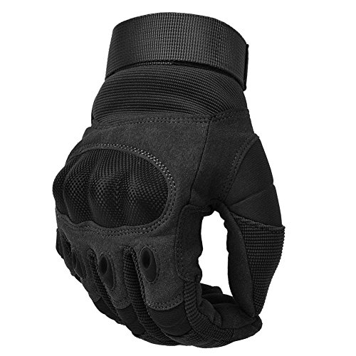 COTOP Gants de Moto, écran Tactile Gants de Nouilles rigides Gants de Moto Moto VTT Gants de Doigts pour Hommes(M)