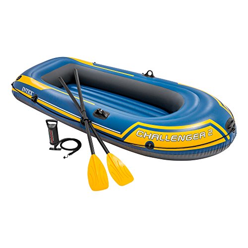 Intex 68367 - Bateau pneumatique 'Challenger 2' - gonflable - 236 x 114 x 41 cm