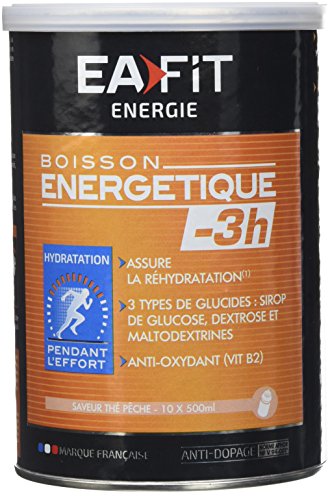 EAFIT Boisson Energétique -3H Thé Pêche 500 g
