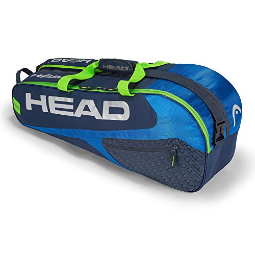 HEAD Elite 6R Combi Raquette de Tennis Sac N/A Bleu/Vert