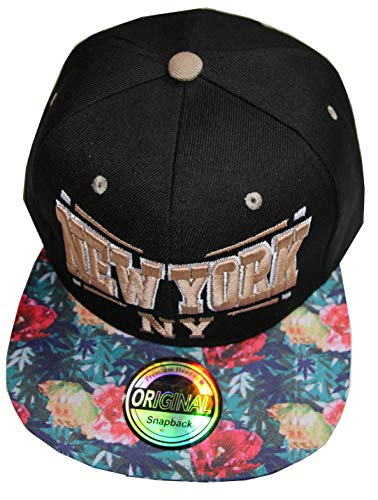 nouveau modèle NEW YORK Casquette Snapback - or, Umfang: ca. 52-58 cm