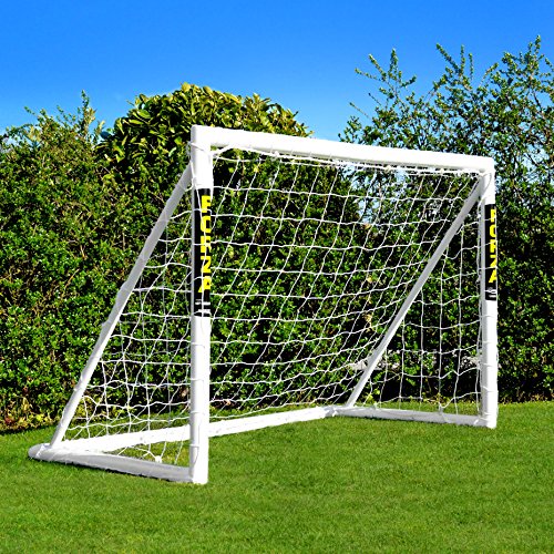 EuroMarkt Buts de Football de Forza - buts de Football de Jardin de PVC Disponibles dans Cinq Tailles - buts imperméables d'enfants [Net World Sports] (Forza Cage 1.8x1.2m)