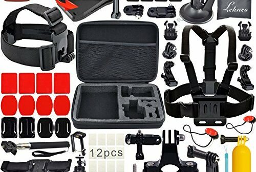 kit accessoires gopro hero camera action 4k