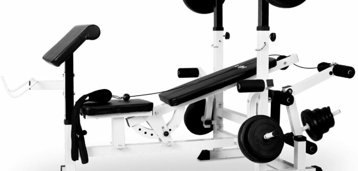 Banc de musculation plat pliable idéal pour home gym capacité 250 kg