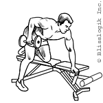 triceps kickback exercice musculation